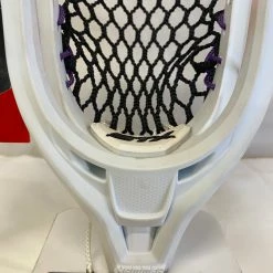 New STX Hammer U Pro Strung Mens White Defense Lacrosse Head Lacrosse New And Used