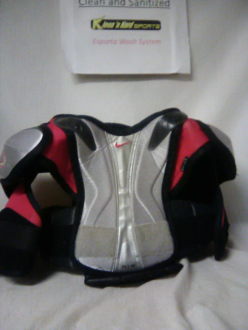 Ice Hockey Protective Used Nike V11 Size Jr L Men's Ice Hockey Shoulder Pads 3 Ice Hockey Protective Used Nike V11 Size Jr L Men's Ice Hockey Shoulder Pads