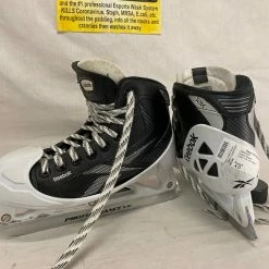 Used Reebok 12k Size 4 D Ice Hockey Goalie Skates