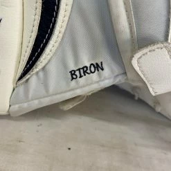 Used Bauer Reflex Reg (Lt Hand) Hockey White/ Navy Goalie Catcher Ice Hockey Goalie Catchers And Blockers 9 Used Bauer Reflex Reg (Lt Hand) Hockey White/ Navy Goalie Catcher Ice Hockey Goalie Catchers And Blockers