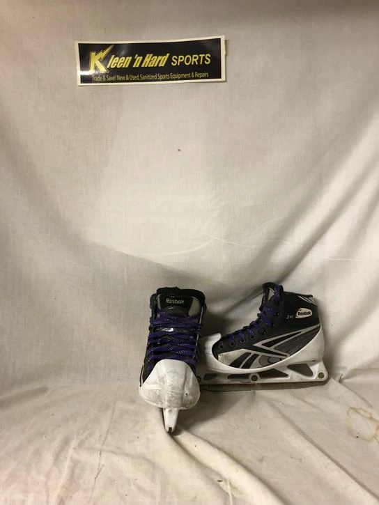 Reebok Used 2K Size 4 Ice Hockey Goalie Skates 3 Reebok Used 2K Size 4 Ice Hockey Goalie Skates