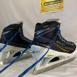 Used Bauer One.7 Goalie Skates Size 7 D Ice Hockey Skates