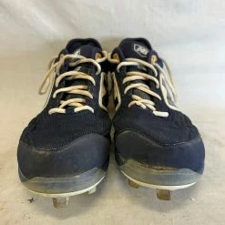 Used New Balance Size 12 Navy Metal Baseball Cleats
