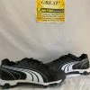 New Puma Size 12.5 Sample Black Low Metal Baseball Cleats