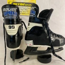Used Bauer Supreme 90 Size 3 D Ice Hockey Skates