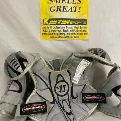 Lacrosse New And Used Used Warrior Adrenaline 6.0 Gray Size Youth Small Lacrosse Shoulder Pads