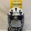 Used Cascade CPRO Size S/M White/Navy Lacrosse Mens Helmet