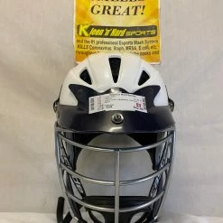 Used Cascade CPRO Size S/M White/Navy Lacrosse Mens Helmet