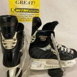 Used Bauer Supreme 2000 Size 3.5 D Ice Hockey Skates