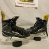 Used Bauer Supreme 1S Size YTH 13 EE Ice Hockey Skates