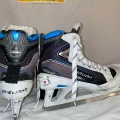 Used Bauer Reactor 5000 Size 3 D Ice Hockey Goalie Skates Bauer Skates