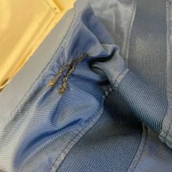 Used Easton UL Size Sr S Reg Navy Ice Hockey Pants