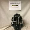 Used Itech NV 7 Pro Size Sr Black Ice Hockey Goalie Helmet