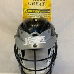 Used Cascade CPX-R Size OSFM Black-Silver Lacrosse Adult Helmet Lacrosse New And Used