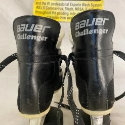 Used Bauer Challenger Size Yth 10 Ice Hockey Skates