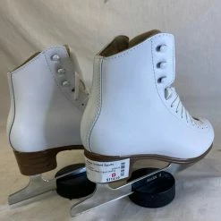 New Jackson White Mystique Size 4 C Figure Skating Figure Skates