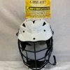 Used Cascade CPV-R Size M/L White Lacrosse Mens Helmet