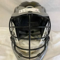 Used Cascade CPX-R Size OSFM Black-Silver Lacrosse Adult Helmet Lacrosse New And Used