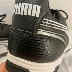 New Puma Size 11 Sample Black Low Metal Baseball Cleats