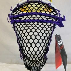 New STX Hammer U Pro Strung Mens White Defense Lacrosse Head Lacrosse New And Used