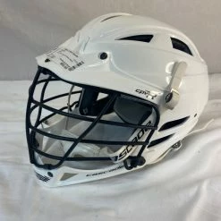 Lacrosse New And Used Used Cascade CPV-R Size XXS White Lacrosse Mens Helmet