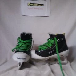Used Bauer Supreme One80 Size 4 Ice Hockey Goalie Skates Bauer Skates