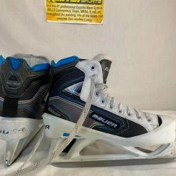 Used Bauer Reactor 5000 Size 6.5 D Ice Hockey Goalie Skates Bauer Skates