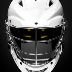 Lacrosse New And Used New Cascade CS-R Size OSFM Yth U12 White Lacrosse Mens Helmet