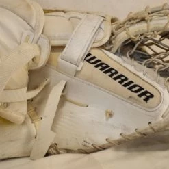 Used Warrior Ritual Pro Full Right Sz Sr White Ice Hockey Goalie Catcher