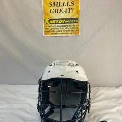 Used Cascade CS Size OSFM White Lacrosse Helmet