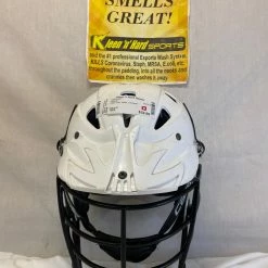 Lacrosse New And Used Used Cascade Clk2 Size M/L White Lacrosse Helmet