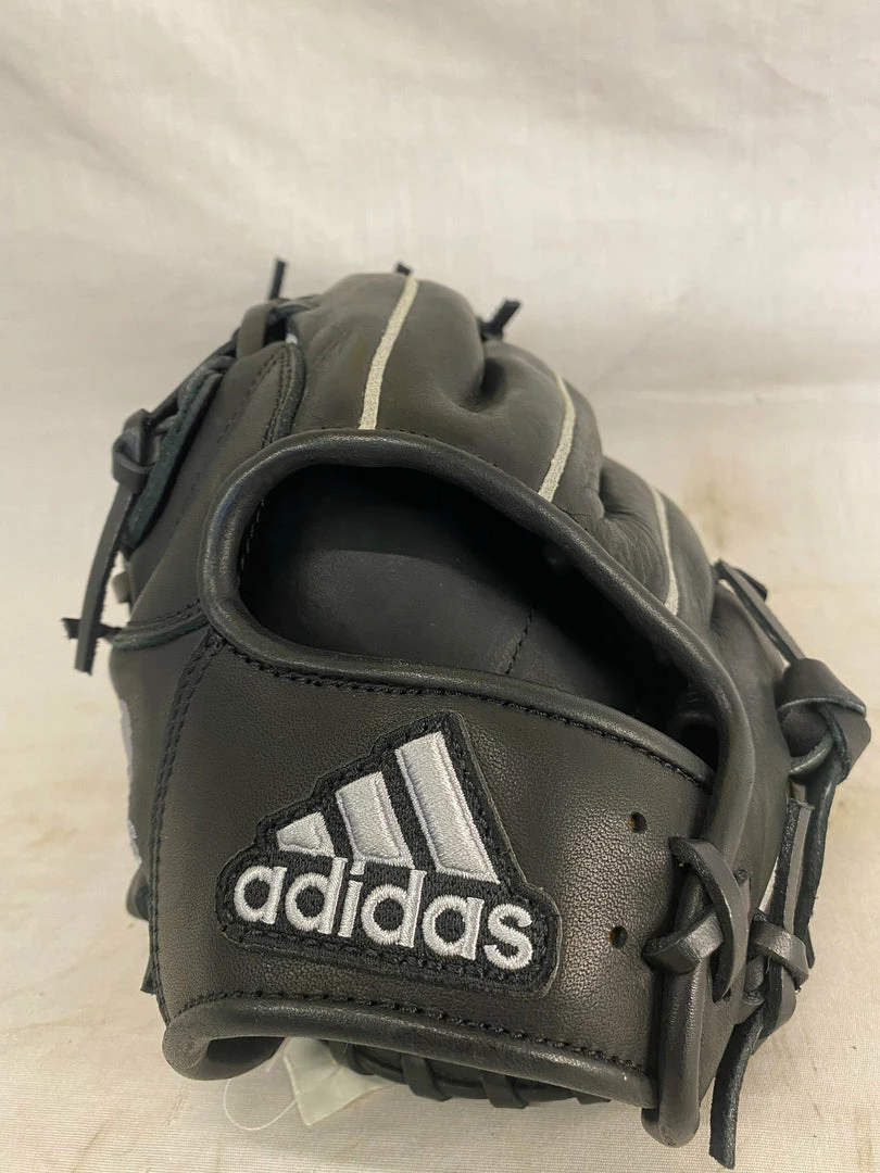 New Adidas Pro Series Black-Gray Size-Glove 12.5" Baseball Throws Left Glove 7 New Adidas Pro Series Black-Gray Size-Glove 12.5" Baseball Throws Left Glove