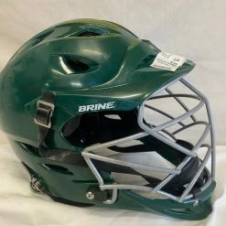 Used Brine Size M/L Green Lacrosse Helmet Lacrosse New And Used