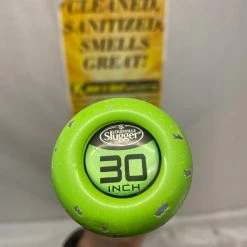 Baseball Bats Used Louisville Solo 618 Gray Blue Green L - W 30
