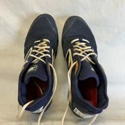 Used New Balance Size 12 Navy Metal Baseball Cleats