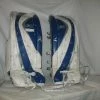 Used RBK Premier Series II Size 35"+1 Wht-Roy-Svr Ice Hockey Goalie Leg Pads