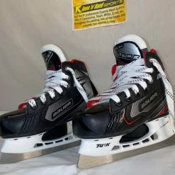 New Bauer Vapor X2.7 Size Yth 12.5 D Hockey Goalie Skates Ice Hockey Goalie Skates