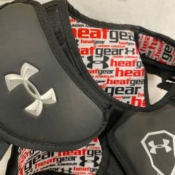Used Under Armour Black Size Medium Lacrosse Shoulder Pads Lacrosse New And Used