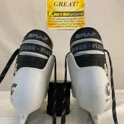 Used Graf 07-50 Cyber-Flex Size 7 D Ice Hockey Goalie Skates