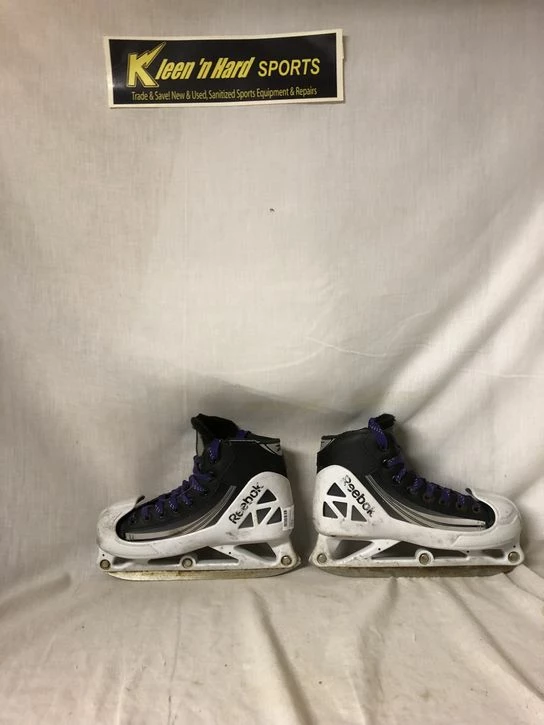 Reebok Used 2K Size 4 Ice Hockey Goalie Skates 5 Reebok Used 2K Size 4 Ice Hockey Goalie Skates