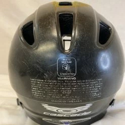 Used Cascade Size M/L Black Green Lacrosse Helmet Lacrosse New And Used