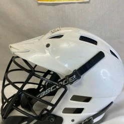 Lacrosse New And Used Used Cascade Clk2 Size M/L White Lacrosse Helmet