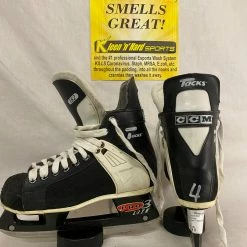 Used CCM Tacks 152 Size 4 D Ice Hockey Skates