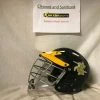 Used Cascade Pro Size S Black-Yellow Lacrosse Helmet