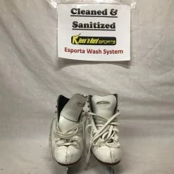 Used Riedell White Size 13 Figure Skating Figure Skates