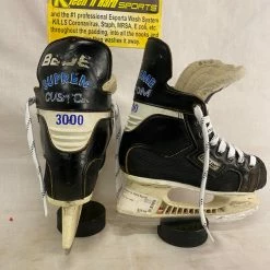 Used Bauer Supreme 3000 Size 1 D Ice Hockey Skates