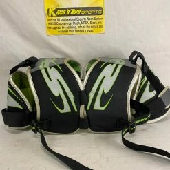 Used Warrior Millennium Green Black Size Medium Lacrosse Shoulder Pads Lacrosse New And Used