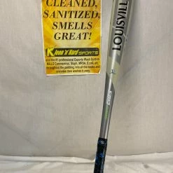Baseball Bats Used Louisville Solo 618 Gray Blue Green L - W 30" - 19 Oz. (-11) USA Bat