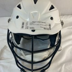 Lacrosse New And Used Used Cascade CPV-R Size XXS White Lacrosse Mens Helmet