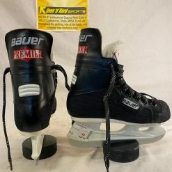 Bauer Skates Used Bauer Premier Ice Hockey Size Yth 13.5 D Skates